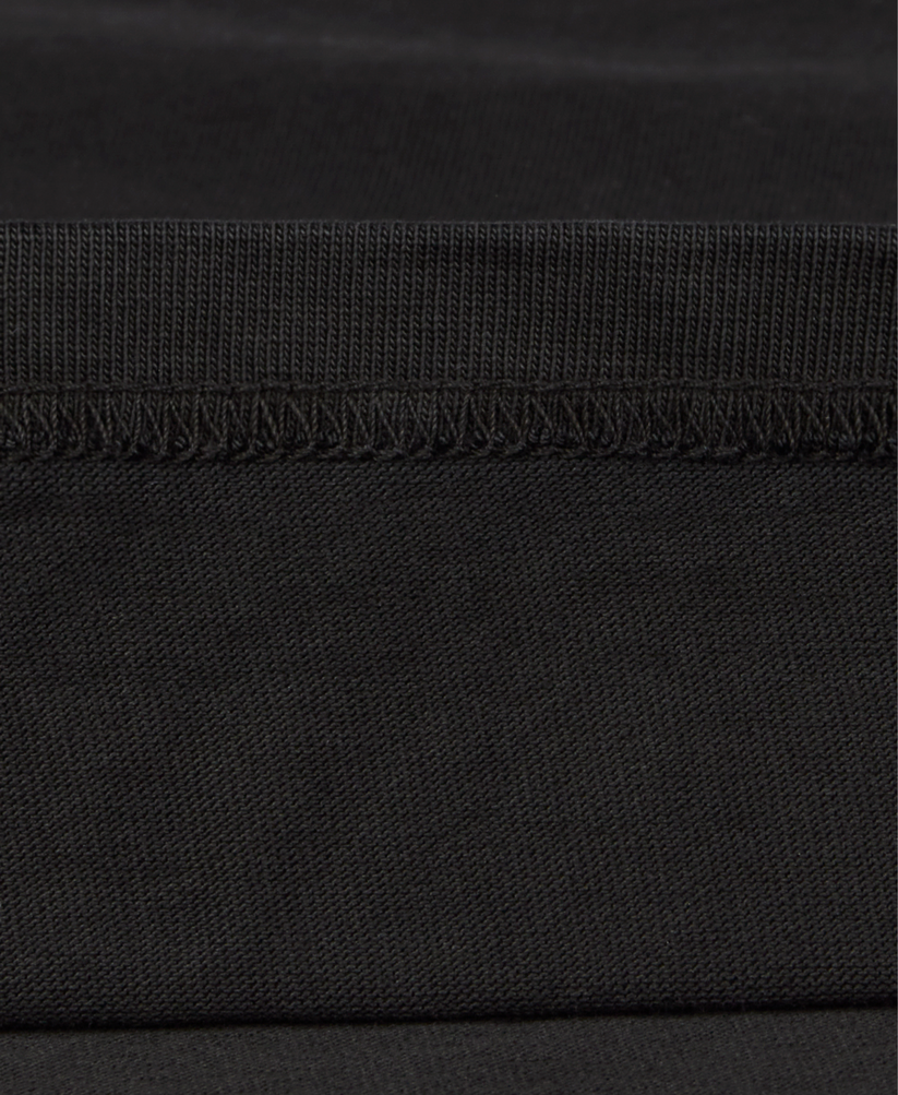 Velour Garments 300 GSM 'Jet Black' Longsleeve
