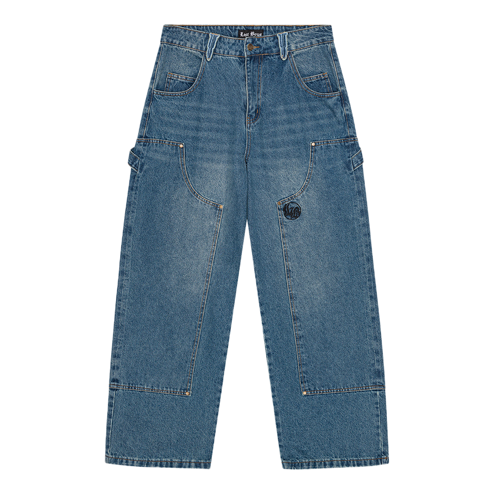 Lost Boys Baggy Carpenter Stonewashed Blue