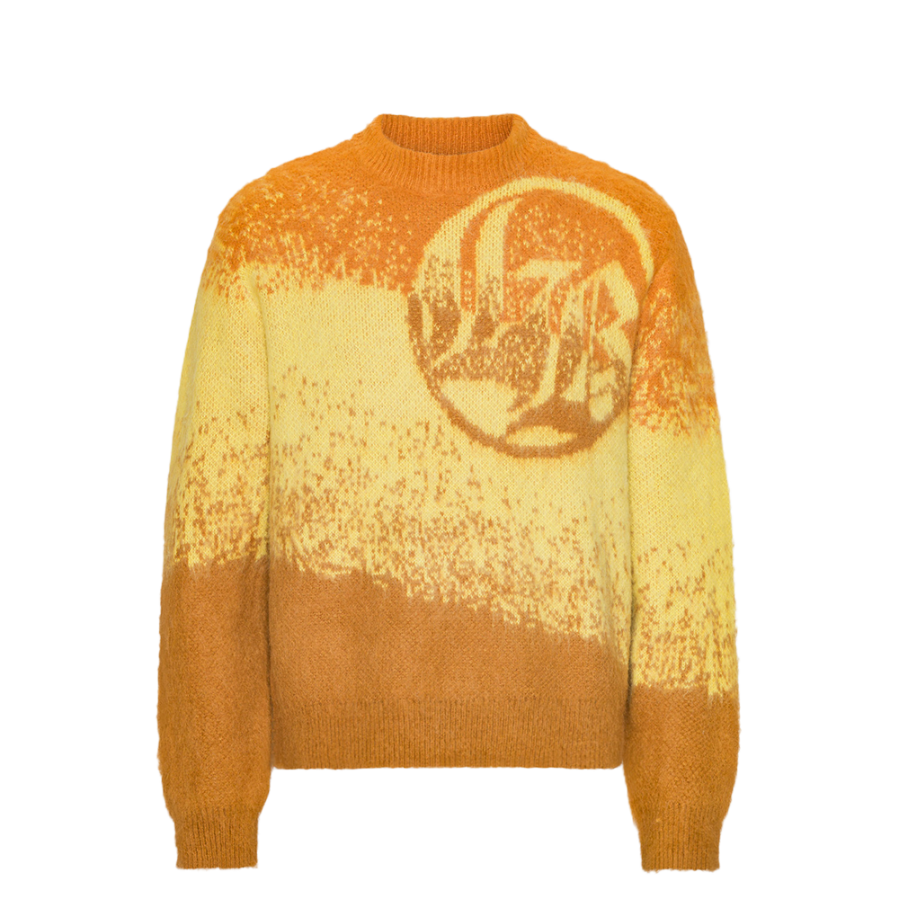 Lost Boys Mohair-Sweat Gelb Orange