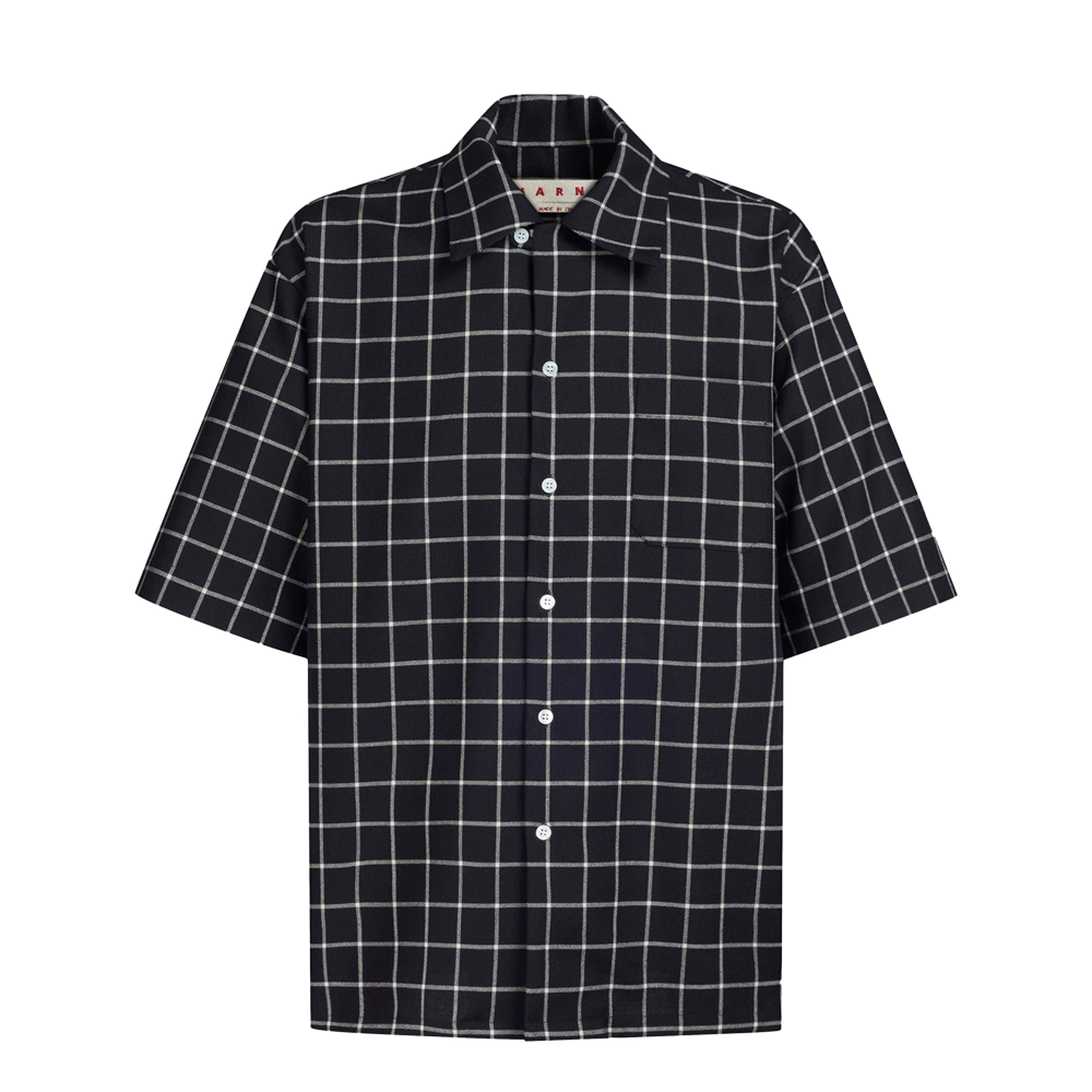 Marni Checked Wool Shirt