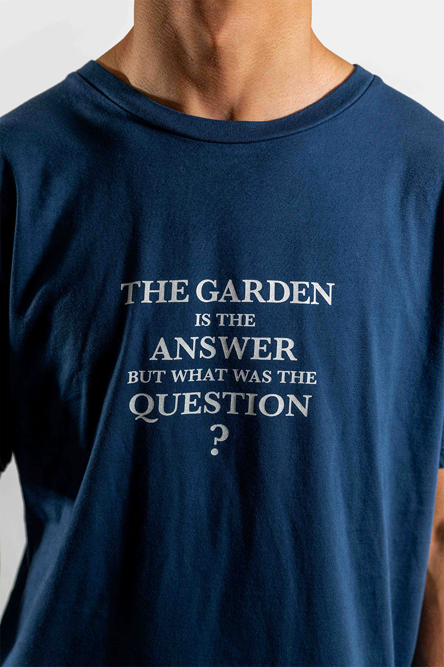 THE GARDEN Answer Navy Tee