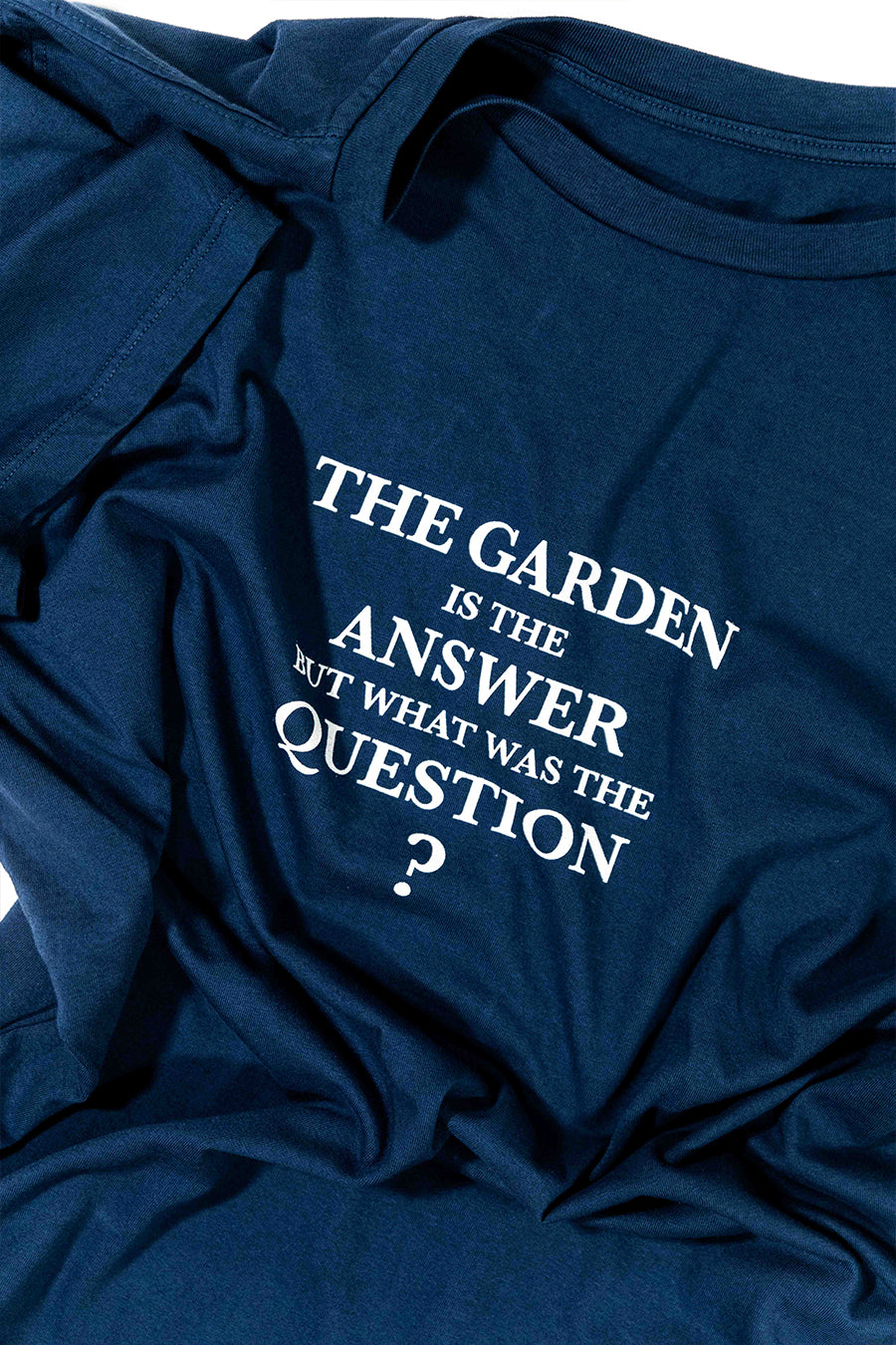 THE GARDEN Answer Navy Tee