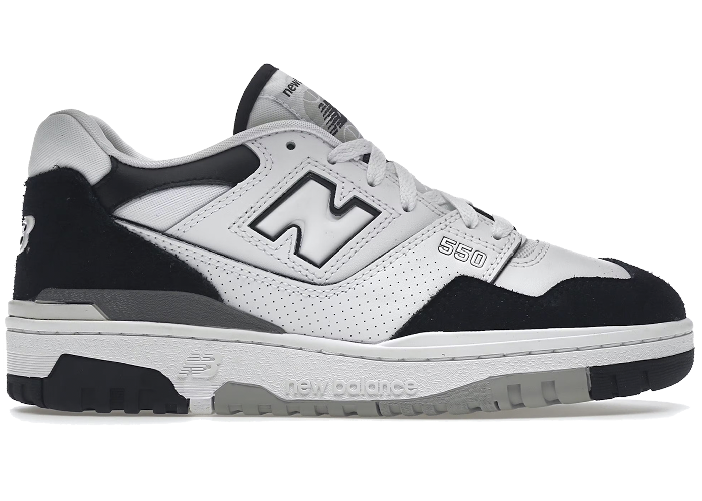 New Balance 550 White Black Rain Cloud GS