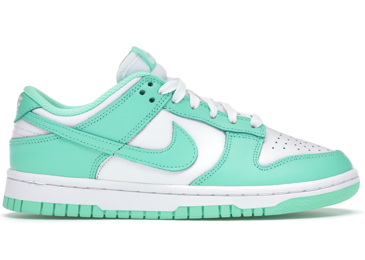 stock x green glow dunks