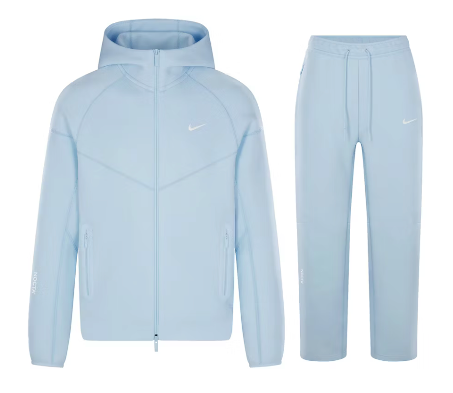 Nike x NOCTA Tech Fleece Hoodie & Joggers Set Cobalt Blue/Tint