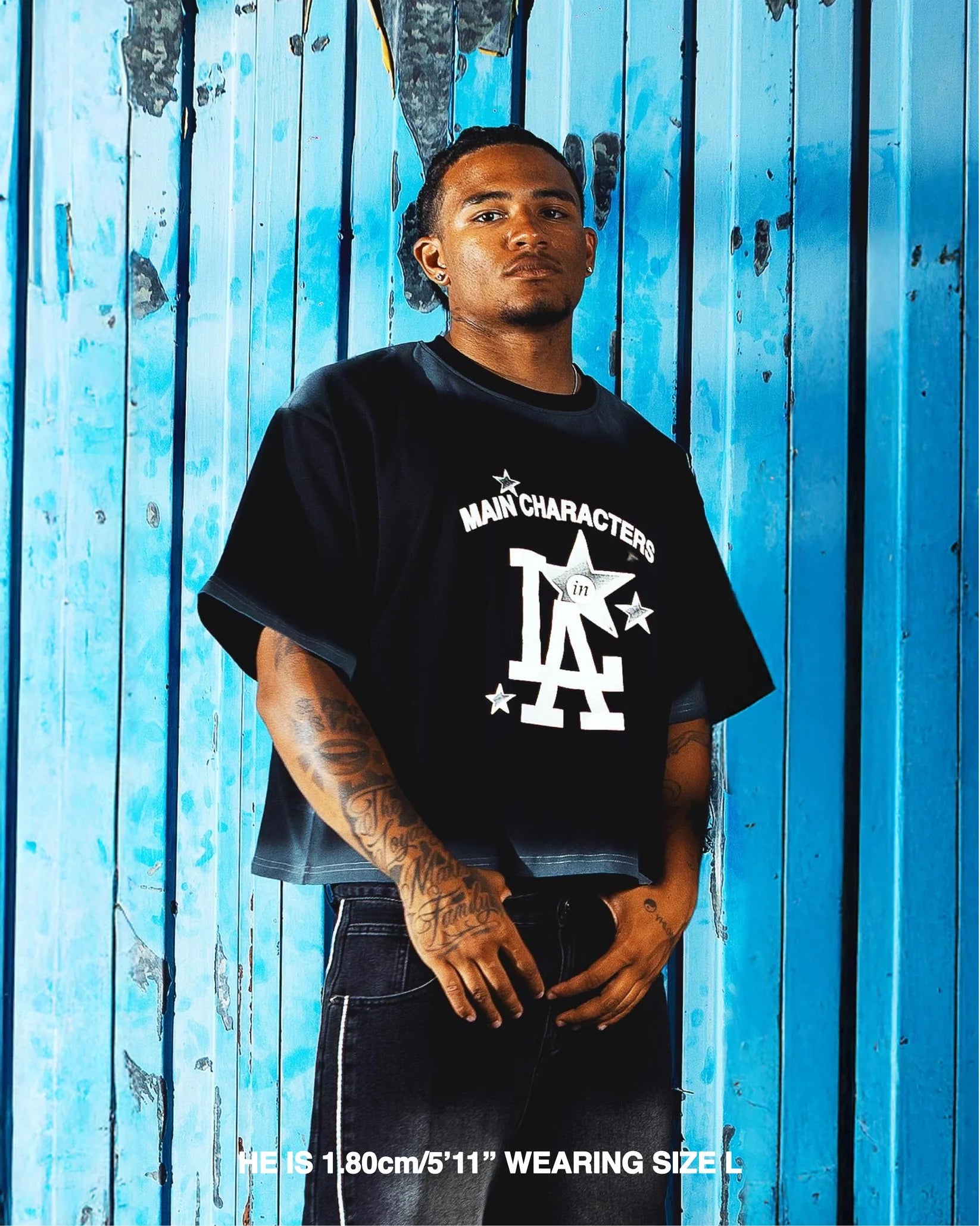 Noemotions LA Tee Black