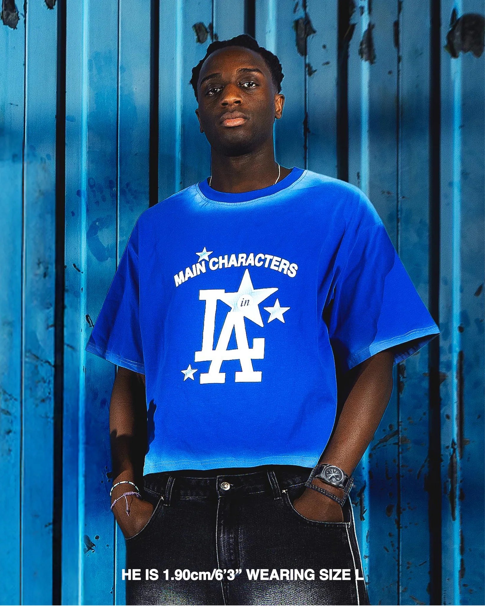 Noemotions LA Tee Blue
