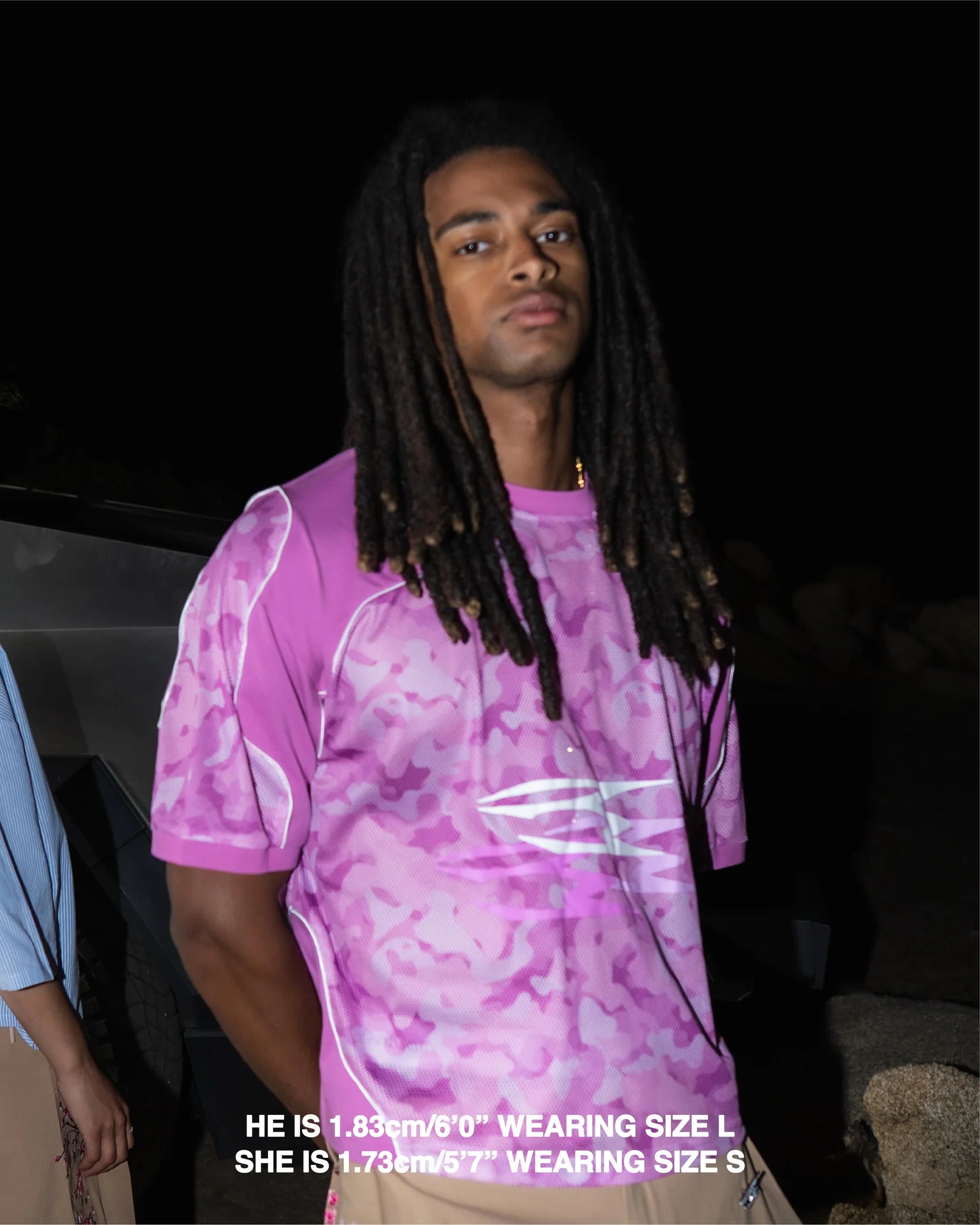 Noemotions Mesh Tee Pink