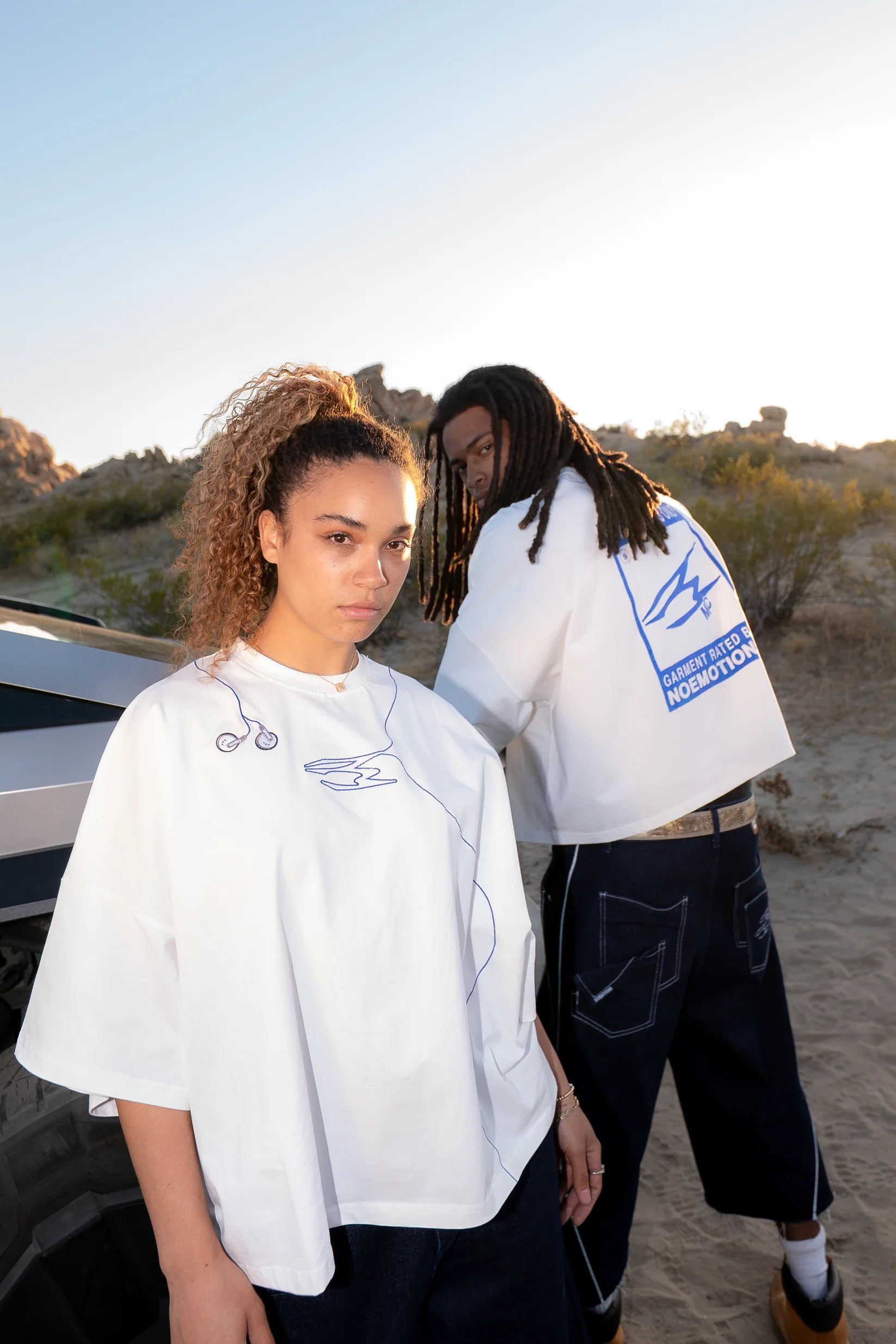 Noemotions Uncool Tee White