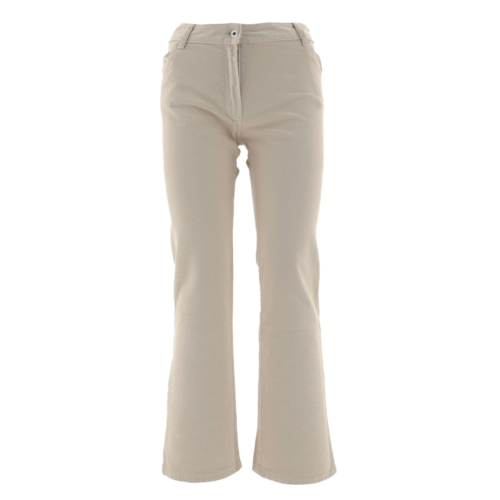 Off-White Diag Beige Cotton Jeans