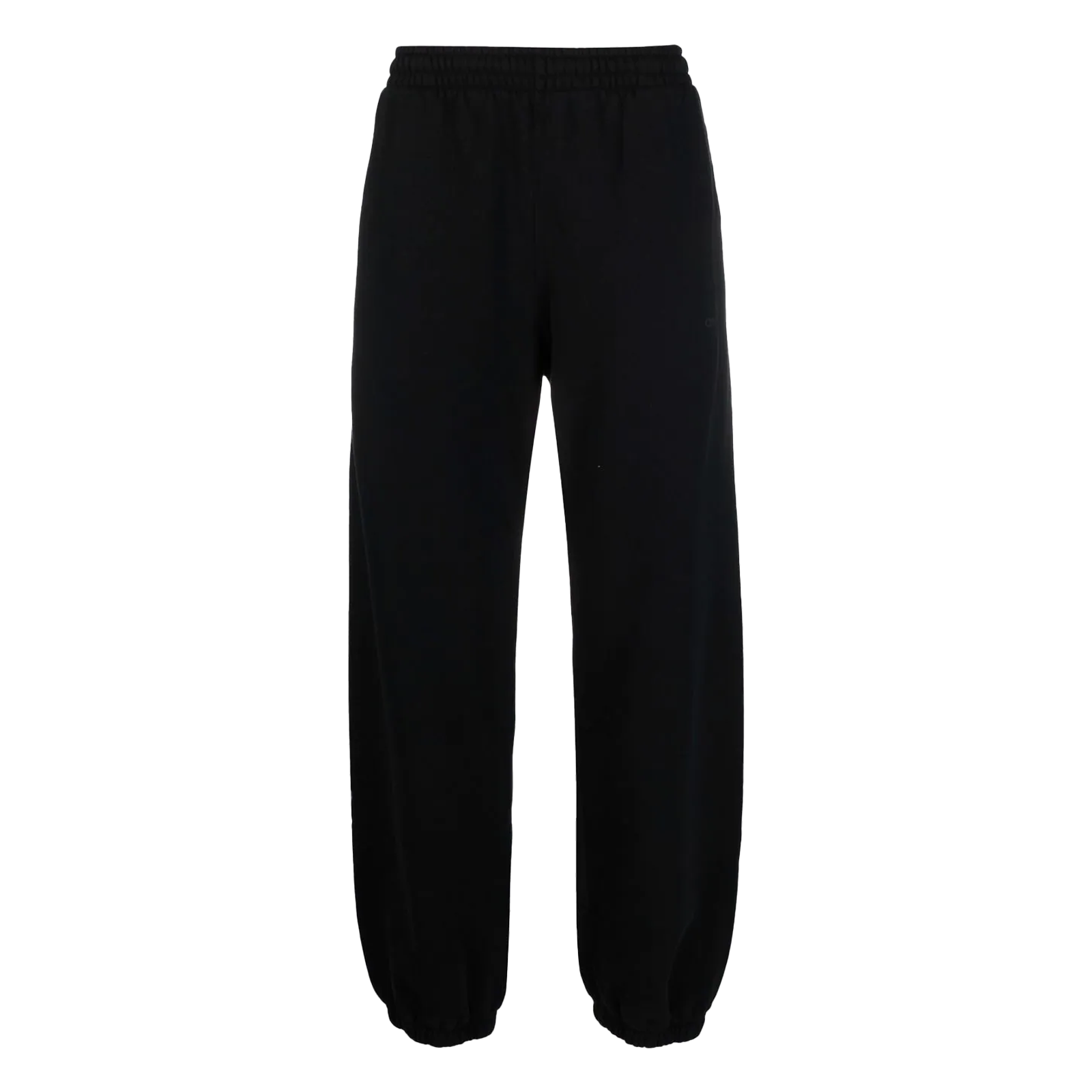 Off-White Diagonal Tab Slim Sweatpants Black