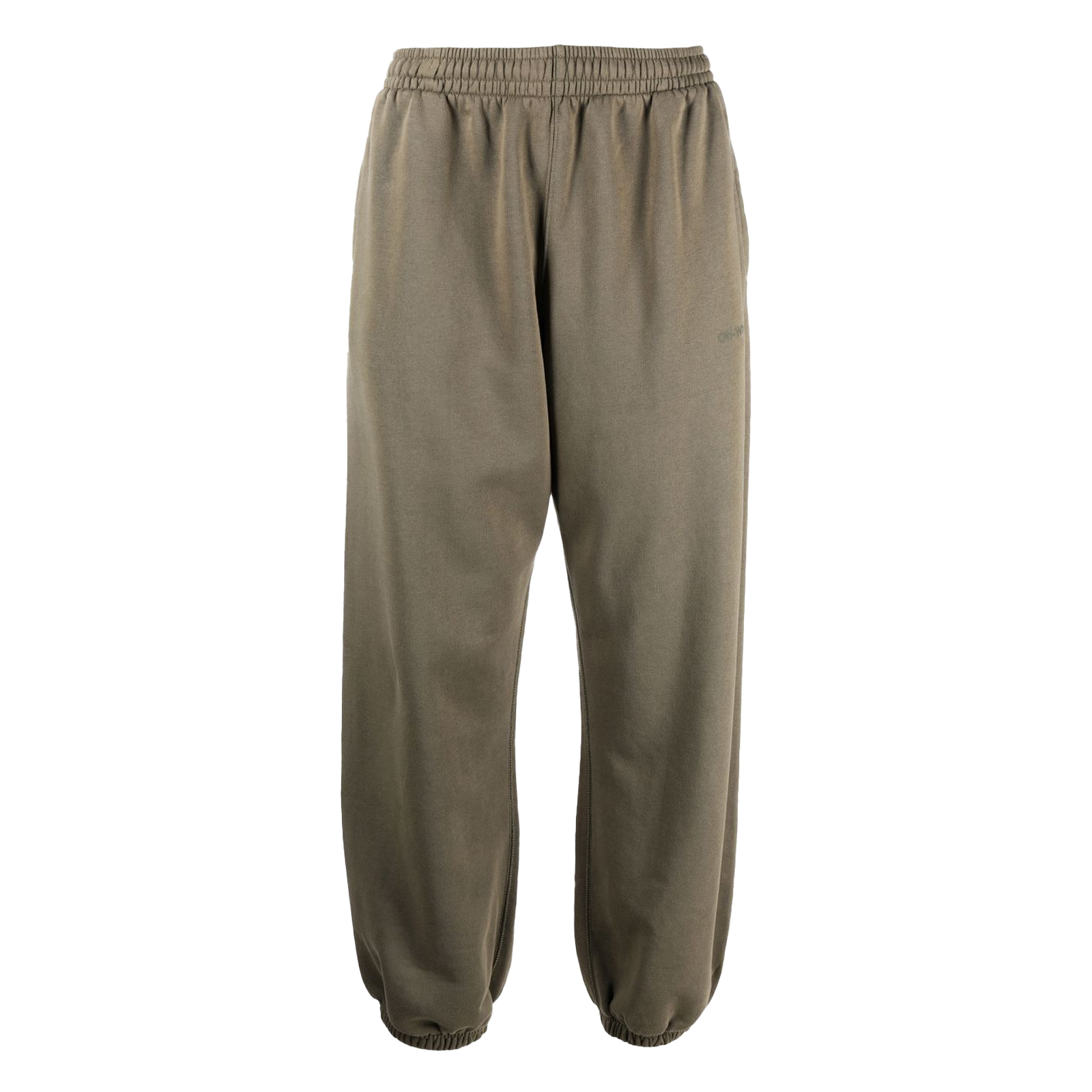 Off-White Diag Tab Slim-Fit Track Pants Green