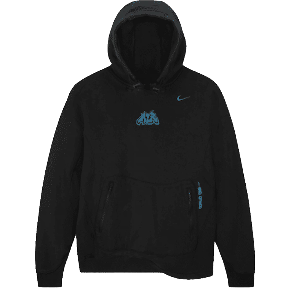 Off-White x Nike 006 Fleece Hoodie Schwarz