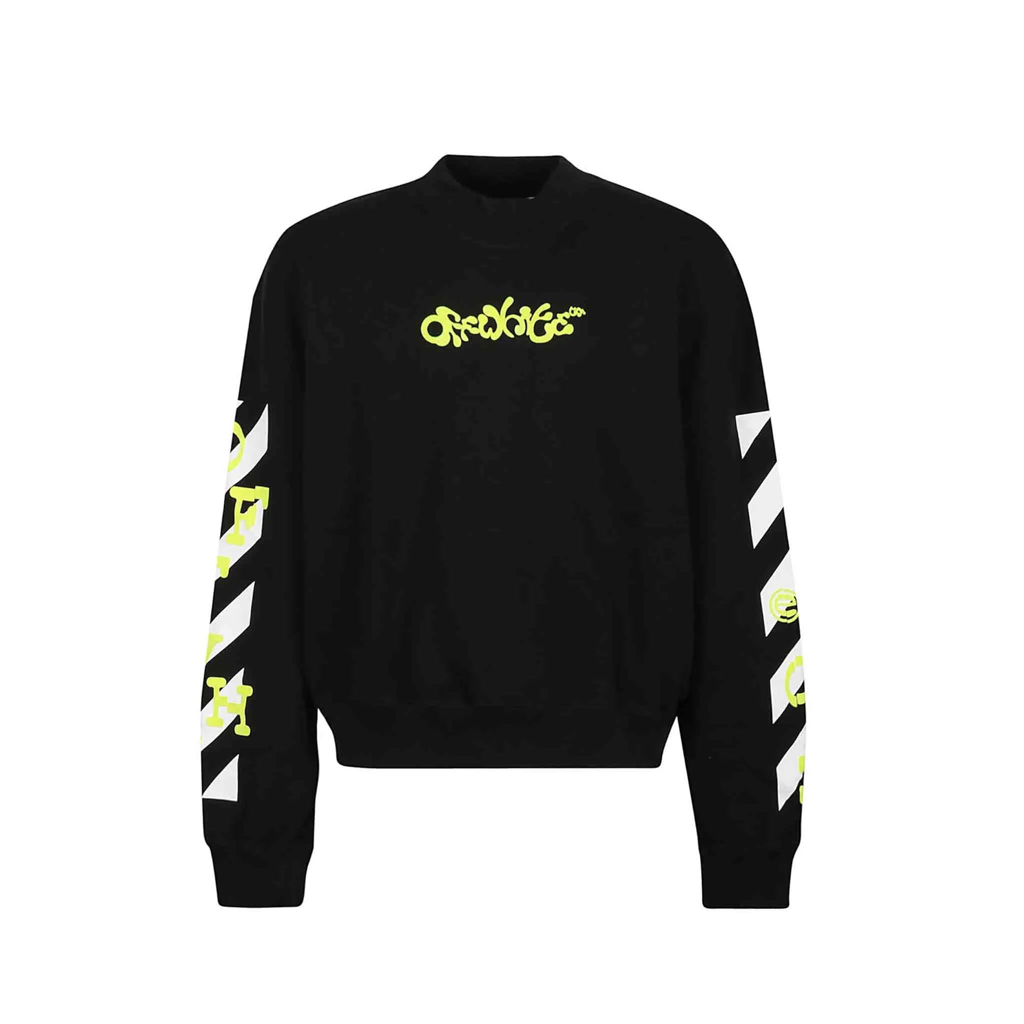 Off-White Crewneck Opposite Arrow Schwarz