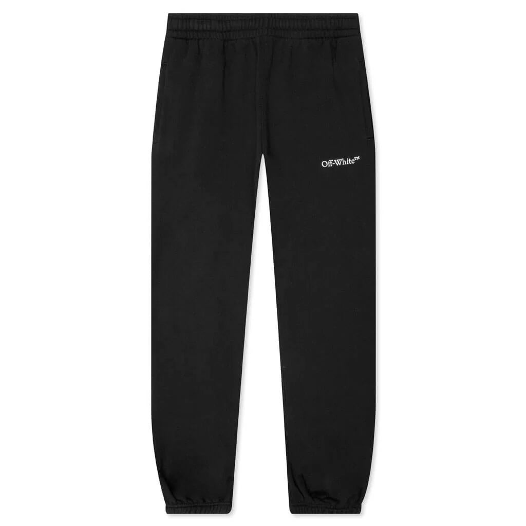 Off White Caravaggio Paint Shorten Jogginghose Schwarz