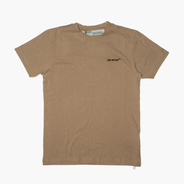 Off White 3D Arrows Tee Olive