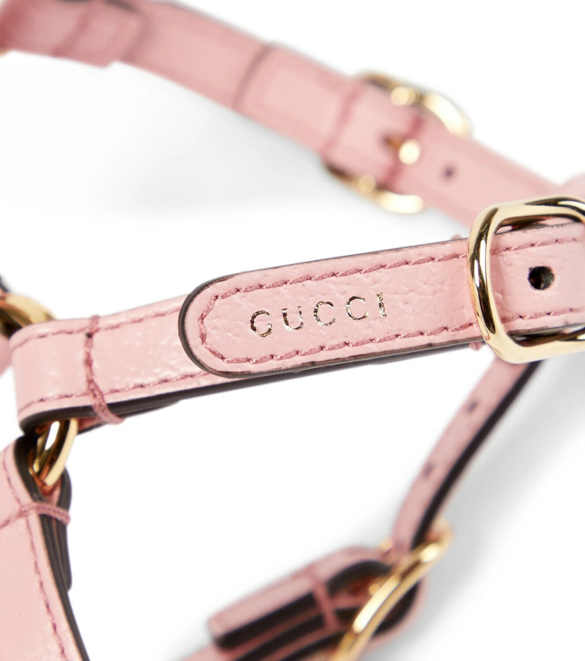 Gucci Dog Harness Demetra Pig Print