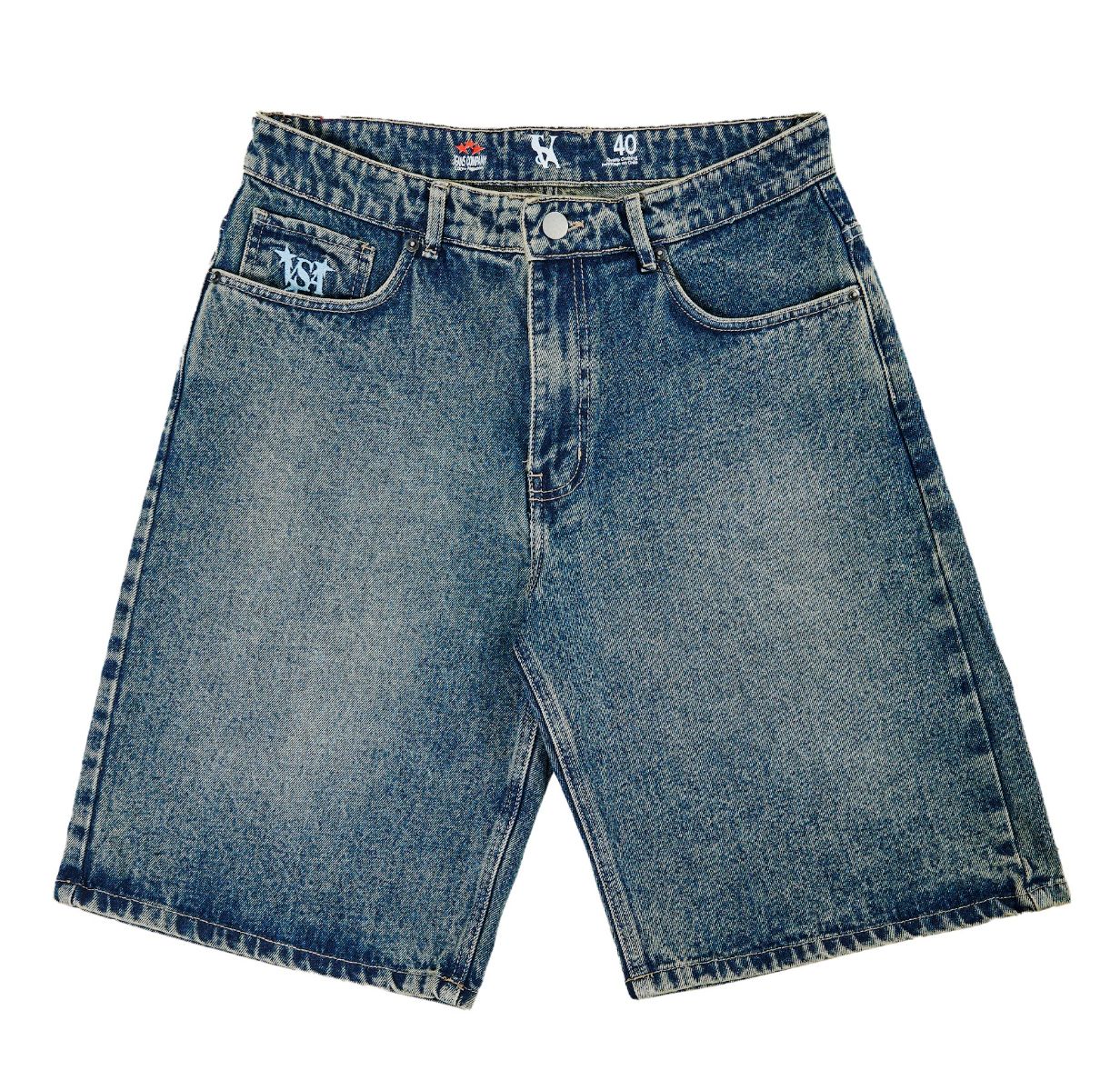 VSA Star Denim Shorts