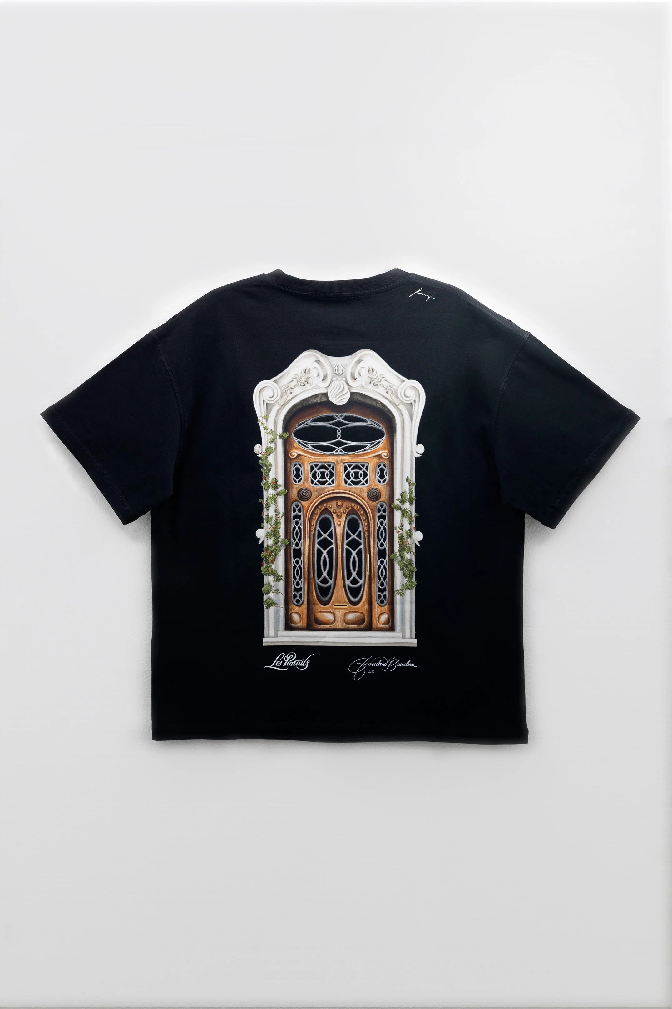 Short Sleeve Cotton T-Shirt White Portal