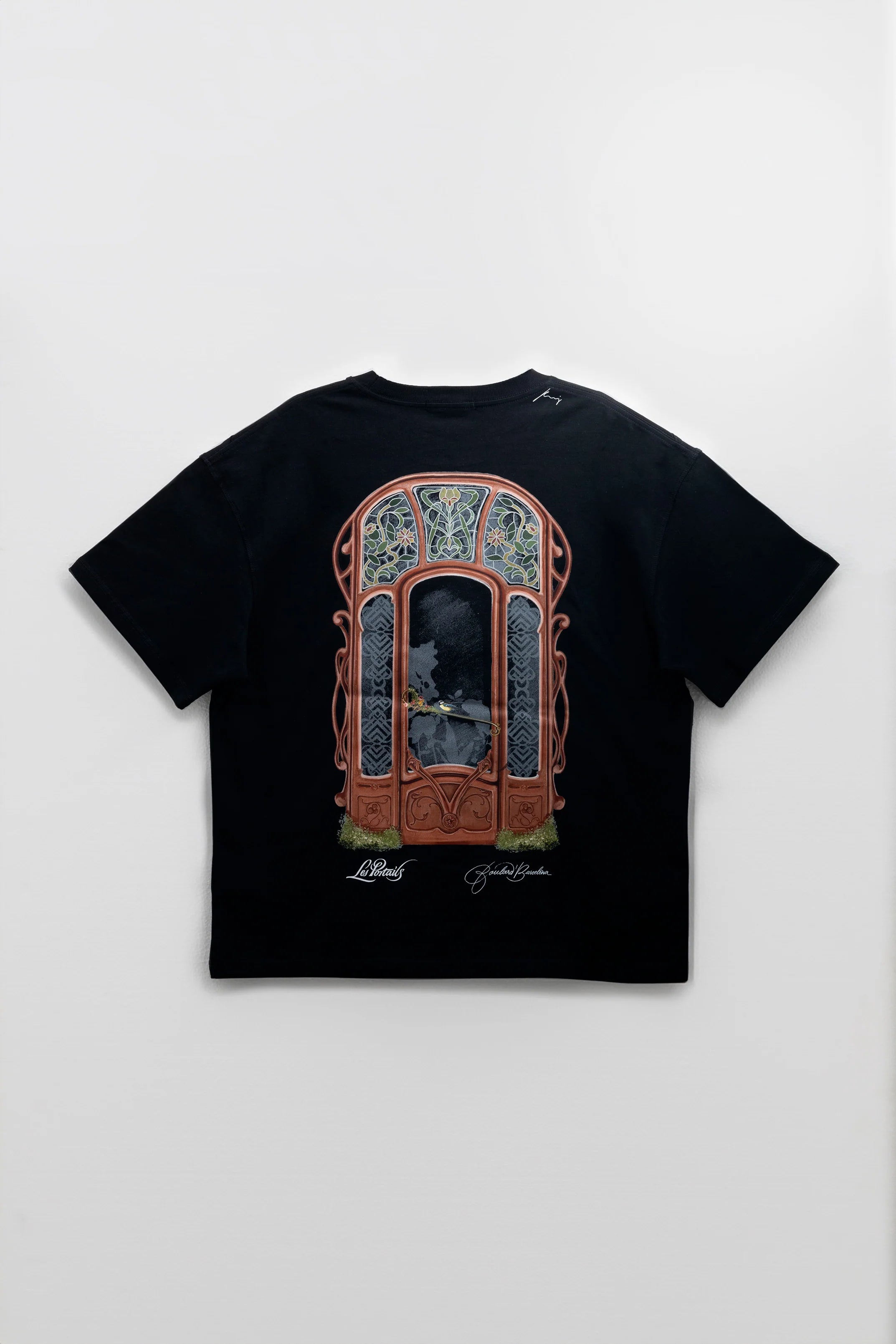 Short Sleeve Cotton T-Shirt Brown Portal