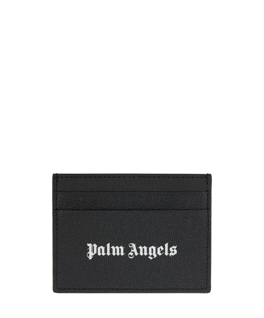 Palm Angels Card Holder Black White