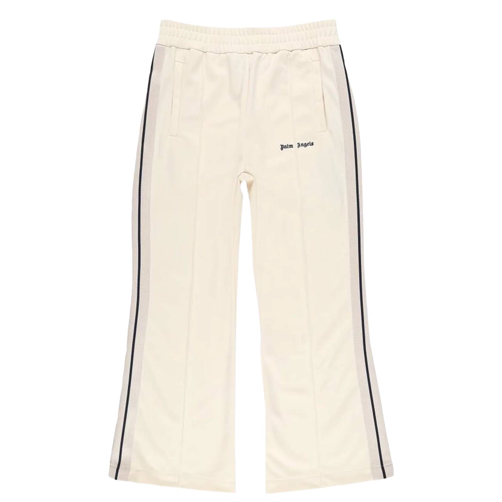 Palm Angels Flare Track Pants Butter Black – The Garden Palm Angels Flare Track Pants Butter Black – The Garden