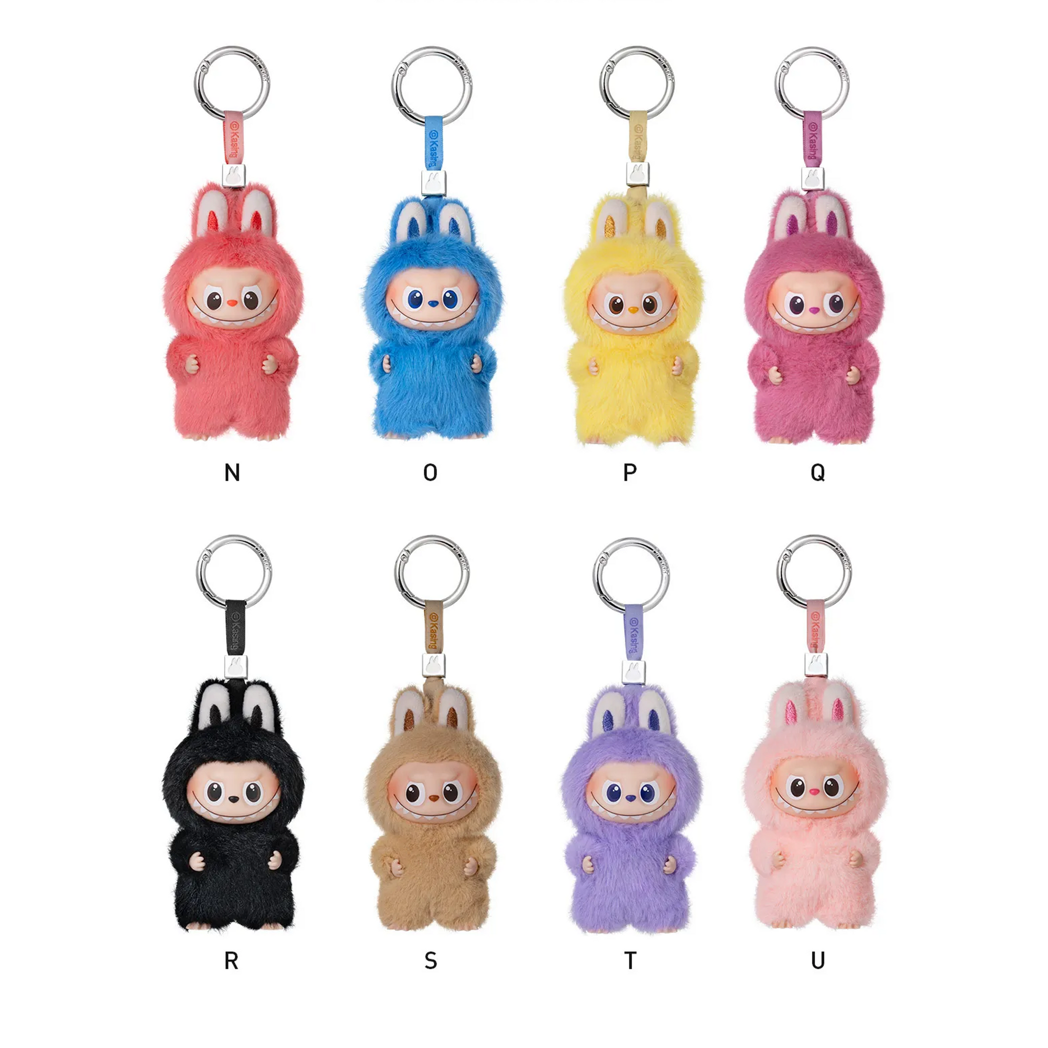 Pop Mart Labubu The Monsters Pin for Love Series Vinyl Plush Pendant (N-Z) Sealed Case (1 Blind Box)