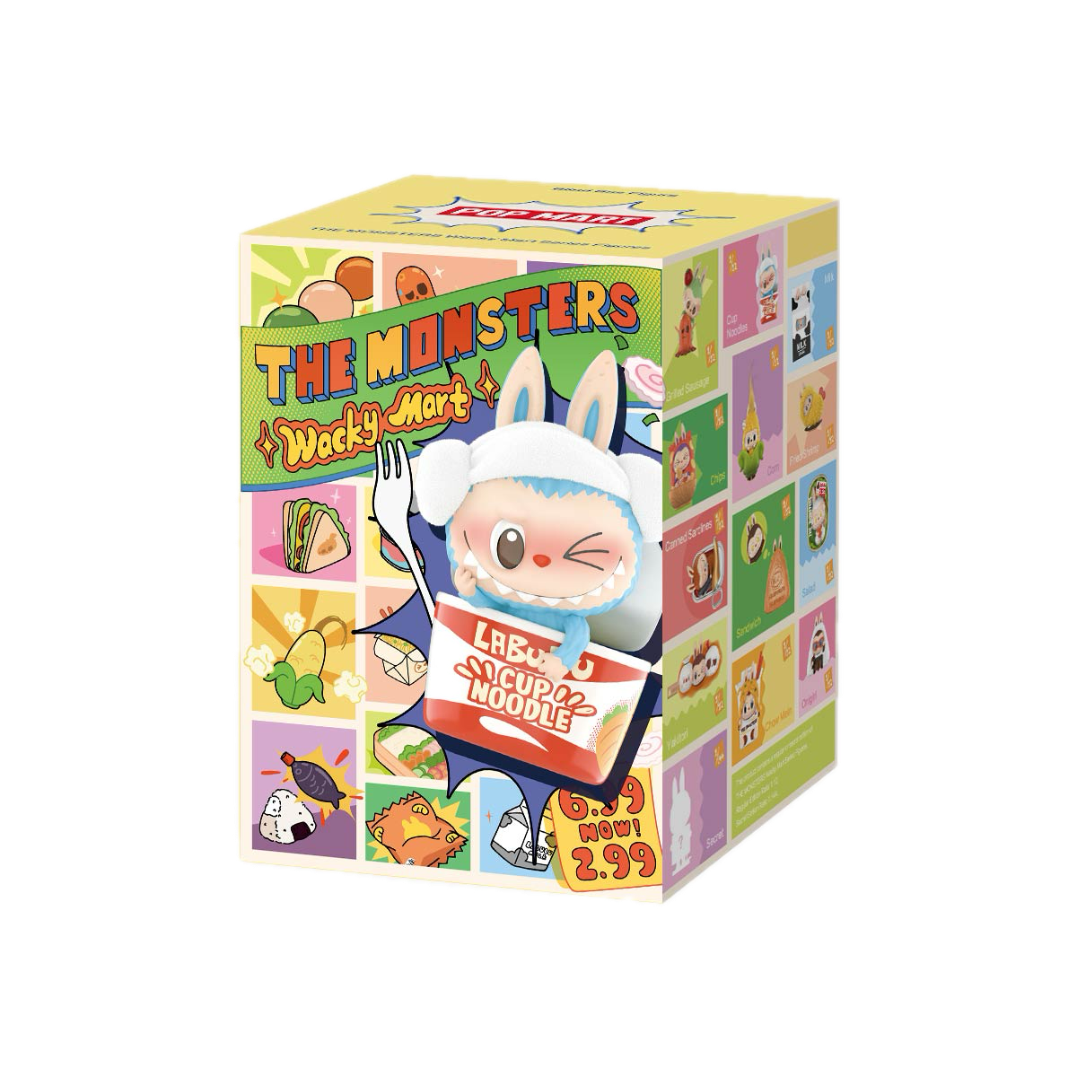 Pop Mart Labubu The Monsters Wacky Mart Series Figure Single Blind Box