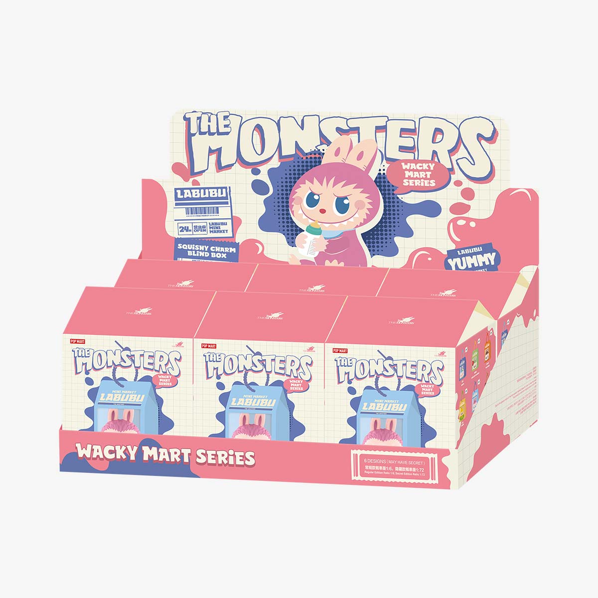 Pop Mart Labubu Wacky Mart Pinch Anhänger