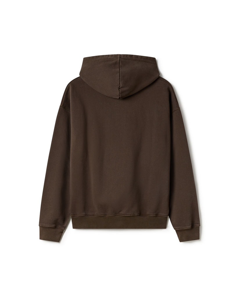 Velour Garments 600 GSM 'Dark Chocolate' Hoodie