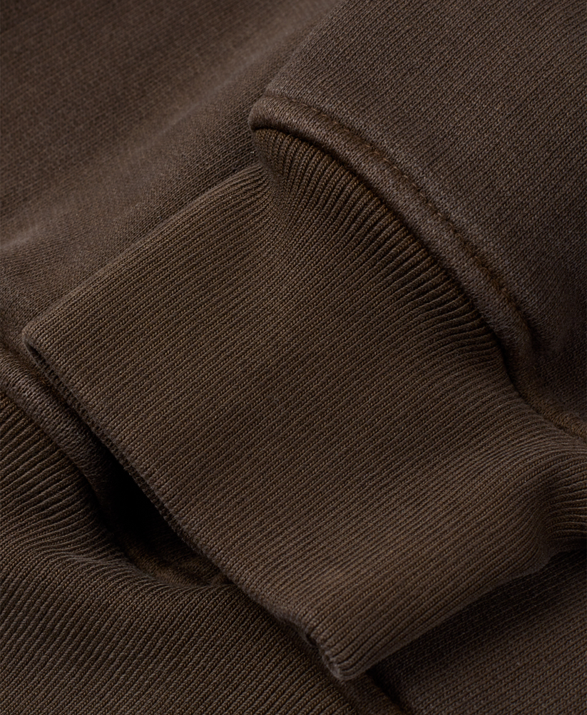 Velour Garments 600 GSM 'Dark Chocolate' Hoodie