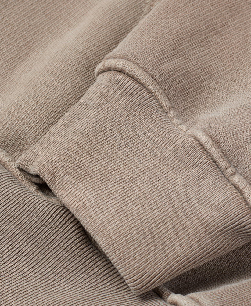 Velour Garments 600 GSM 'Vintage Taupe' Hoodie