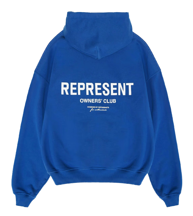 Represent Owners Club Hoodie Cobalt