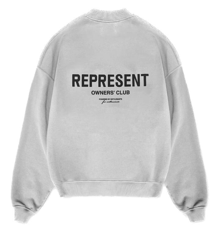 Represent Owners Club Sweater Ash Gray