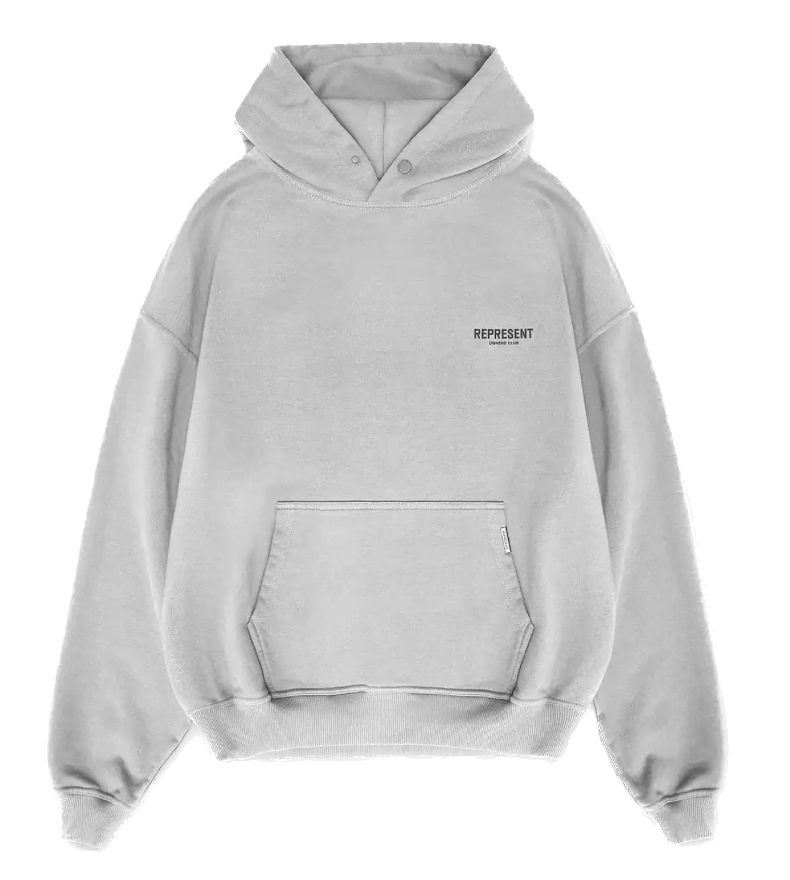 Represent Owners Club Hoodie Ash Gray