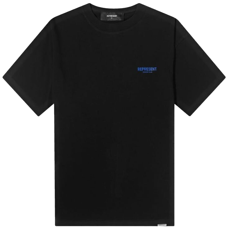 Represent Owners Club T-Shirt Black Cobald