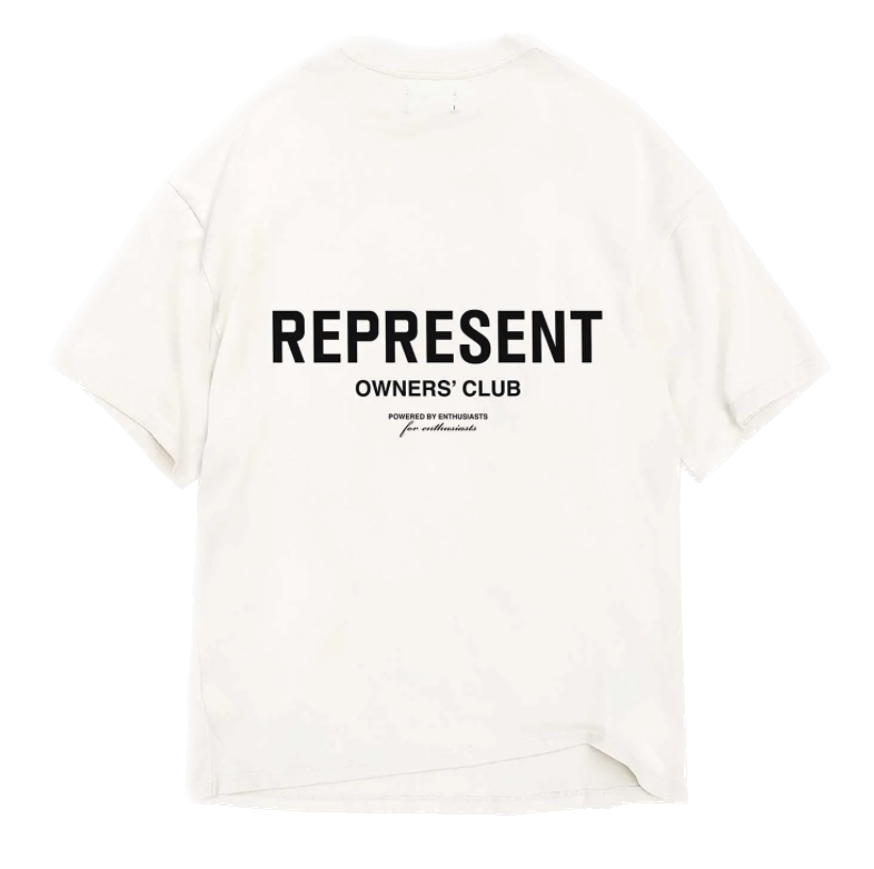 Represent Owners Club T-Shirt Flat White