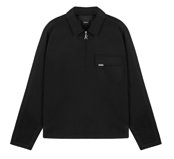 Represent Pullover Shirt Black