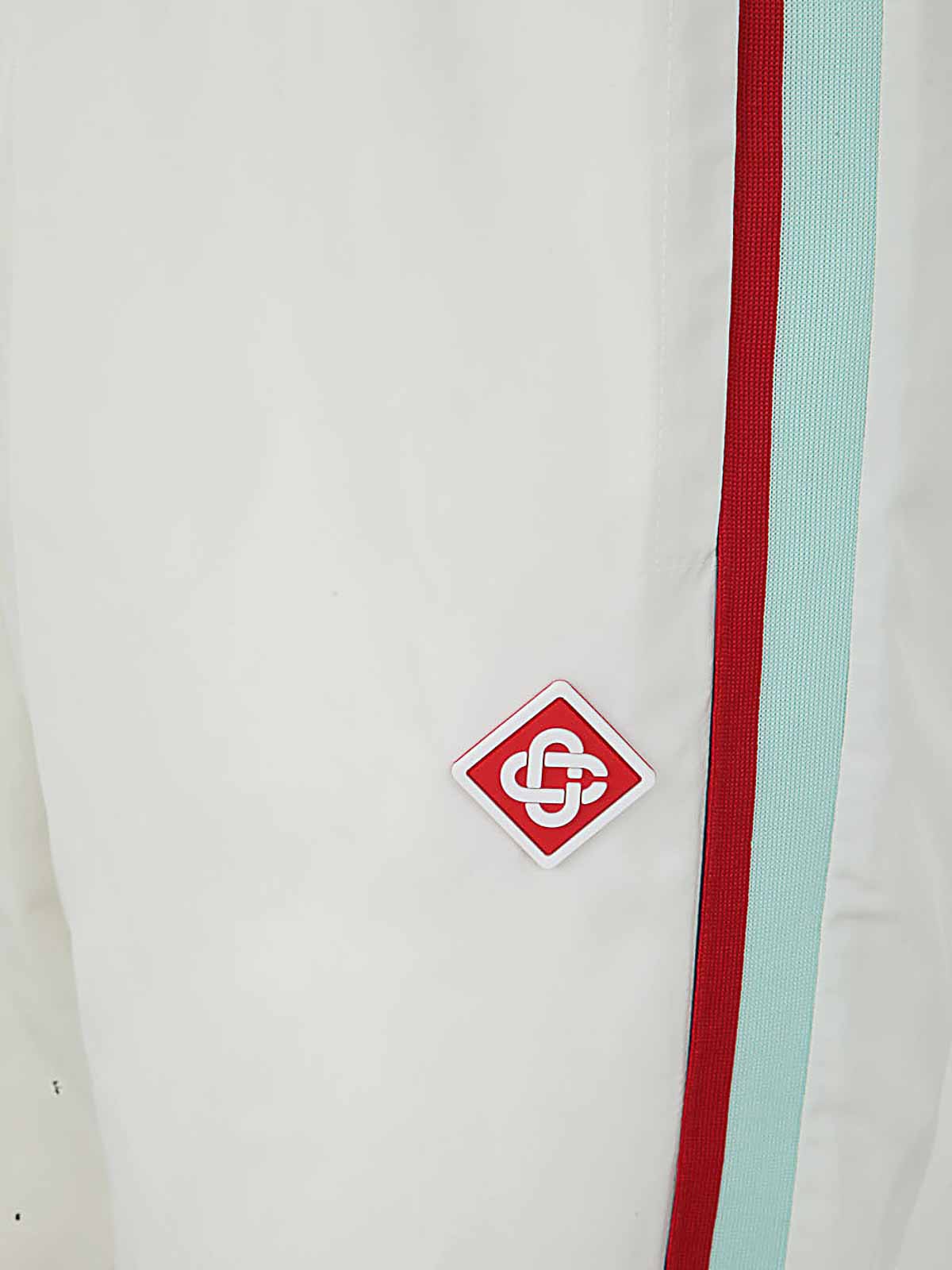 Casablanca Side Paneled Shell Suit Track White