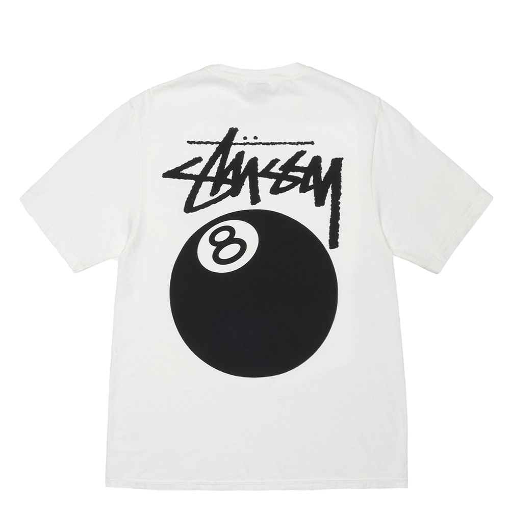 Stussy 8 Ball Pigment Dyed Tee Natural