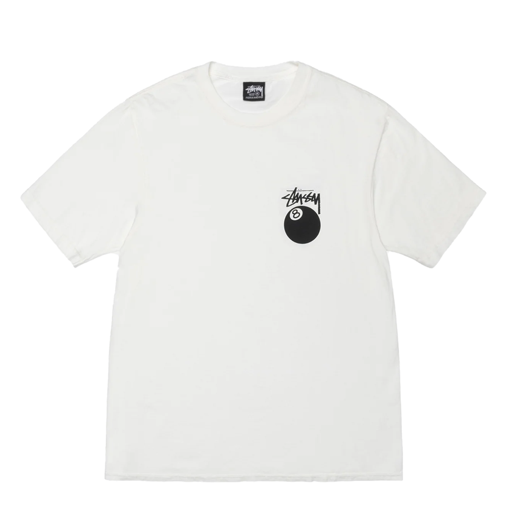 Stussy 8 Ball Pigment Dyed Tee Natural