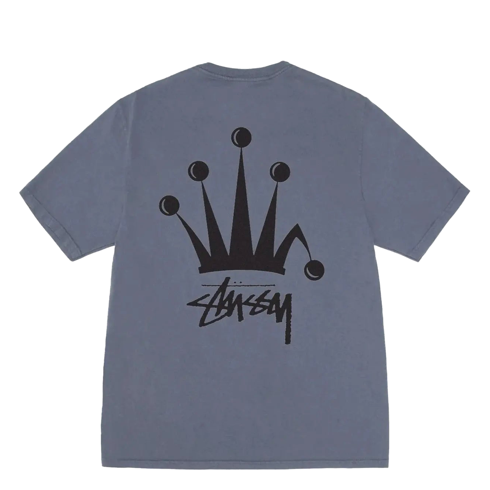 Stussy Regal Crown Pigment Dyed T-shirt Indigo