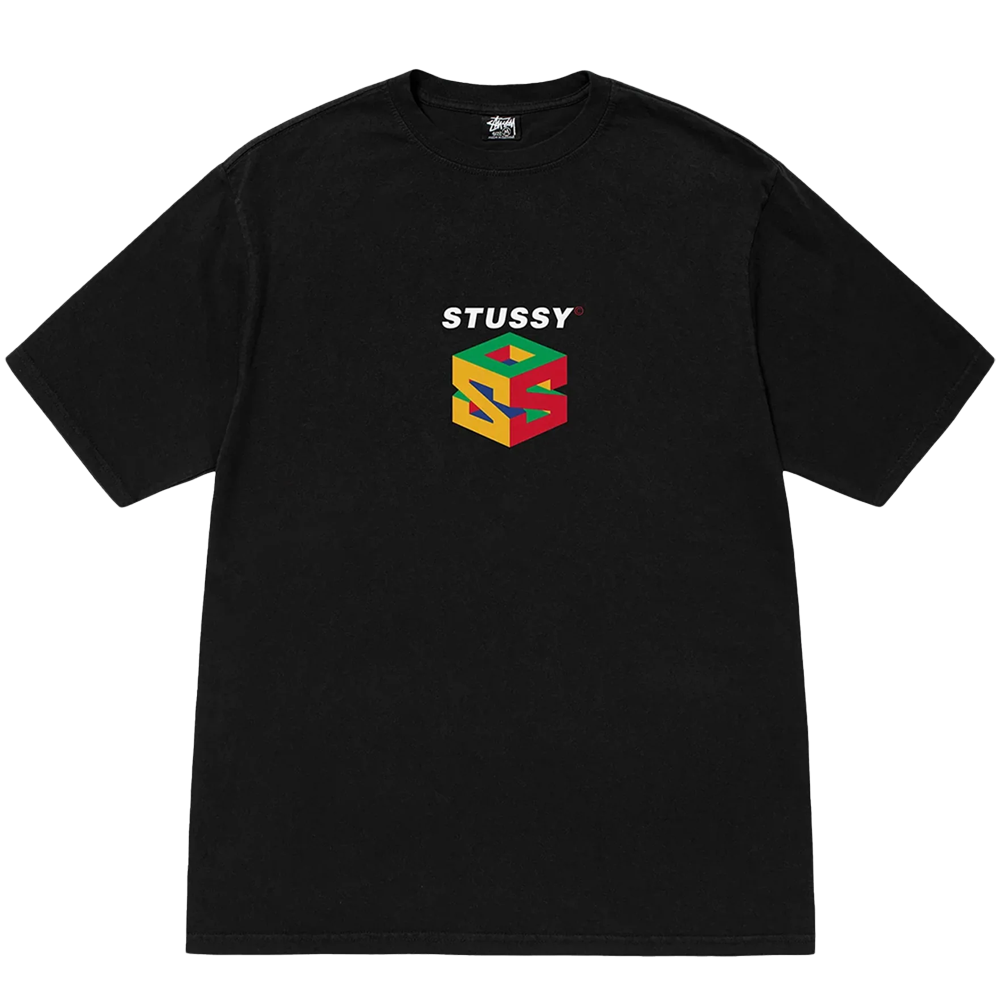 Stussy S64 Pigment Dyed Tee Black