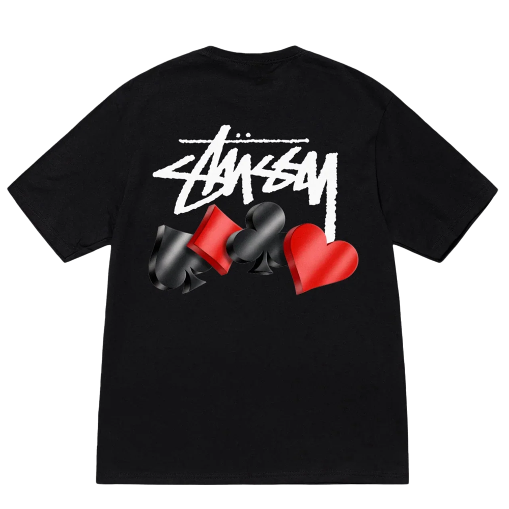 Stussy Suits Black Tee – The Garden