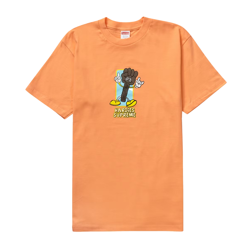 Supreme Bolt Tee Peach