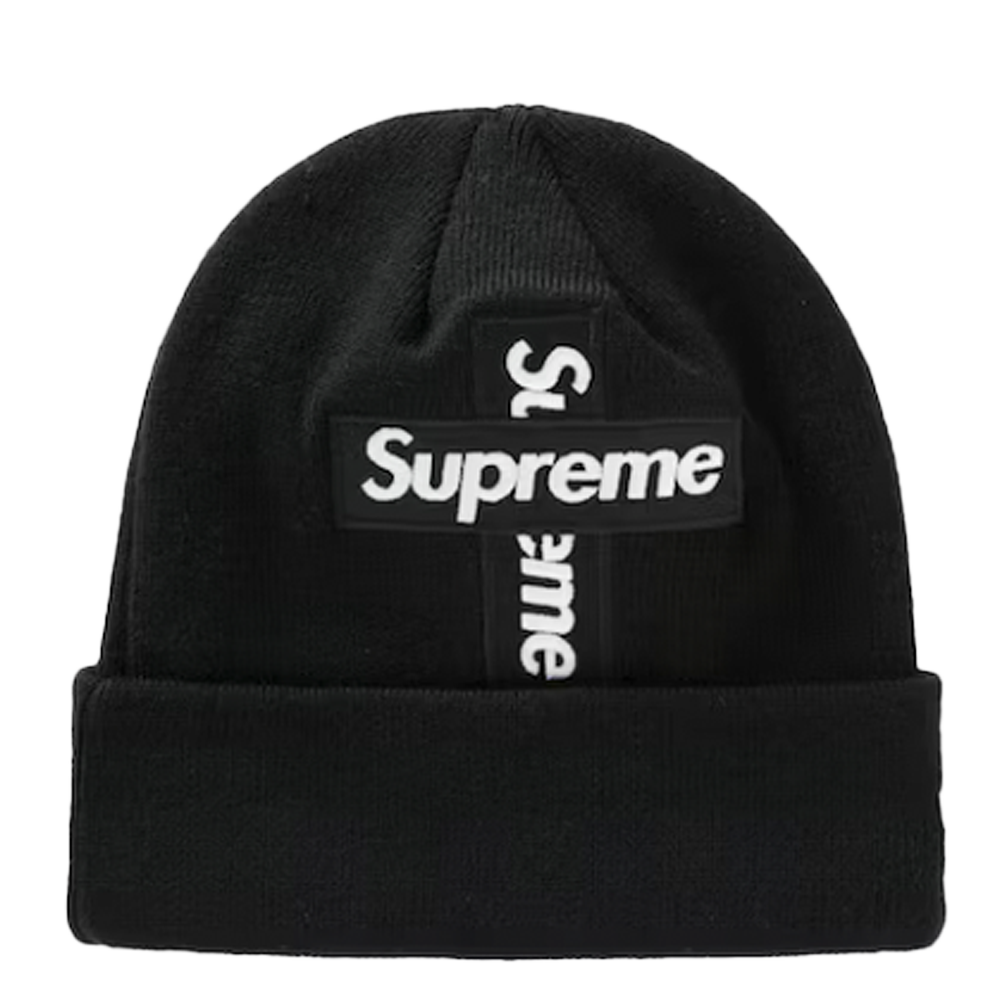 SUPREME New Era Cross Box Logo Black