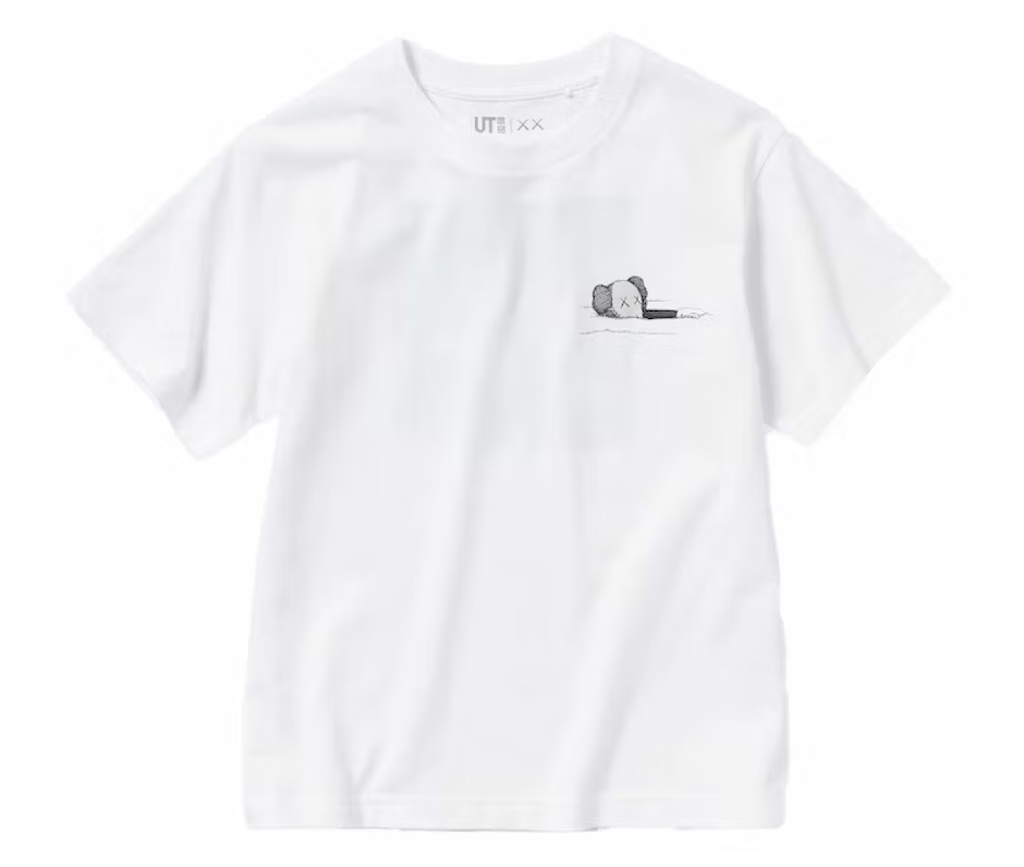 KAWS x Uniqlo Kids UT Short Sleeve Artbook Cover T-shirt White
