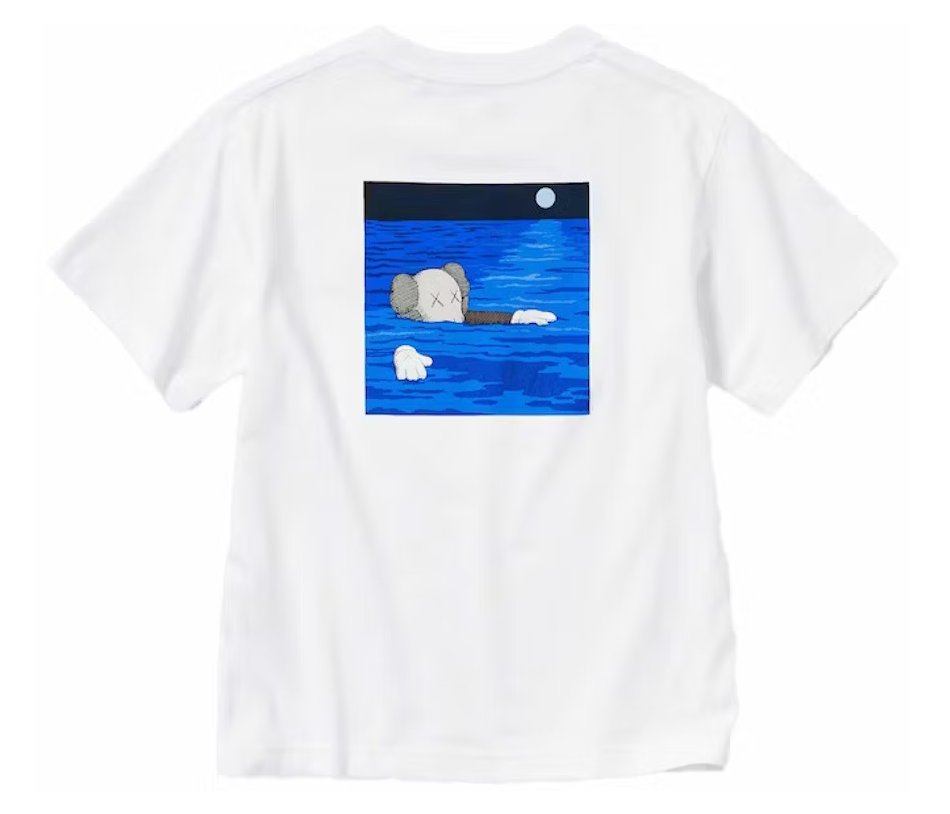 KAWS x Uniqlo Kids UT Short Sleeve Artbook Cover T-shirt White