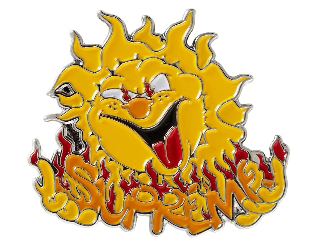 Supreme Sun Pin Yellow