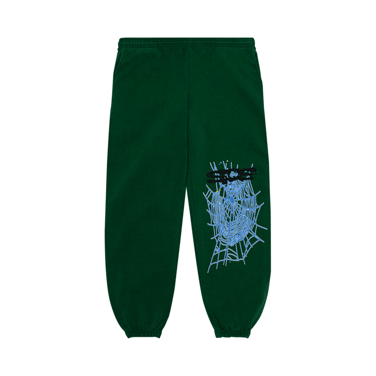 Sp5der Web Sweatpants Hunter Green
